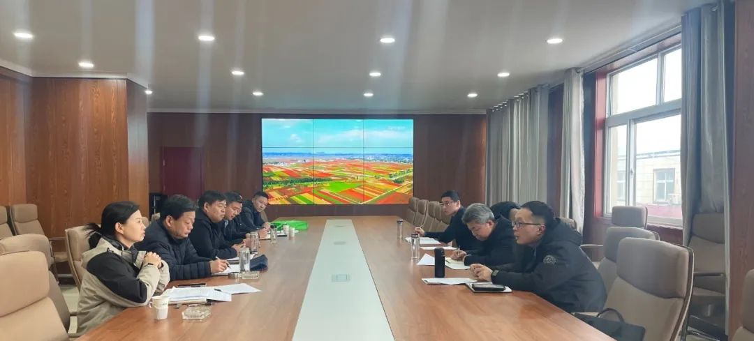 市农业农村局与市工信局领导分别到集团调研春耕备耕工作